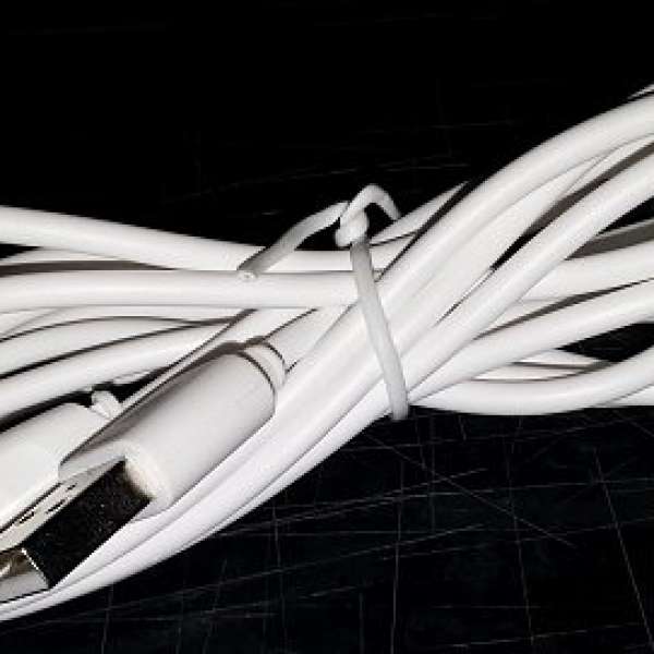 Micro USB 線 (2米長，白色)