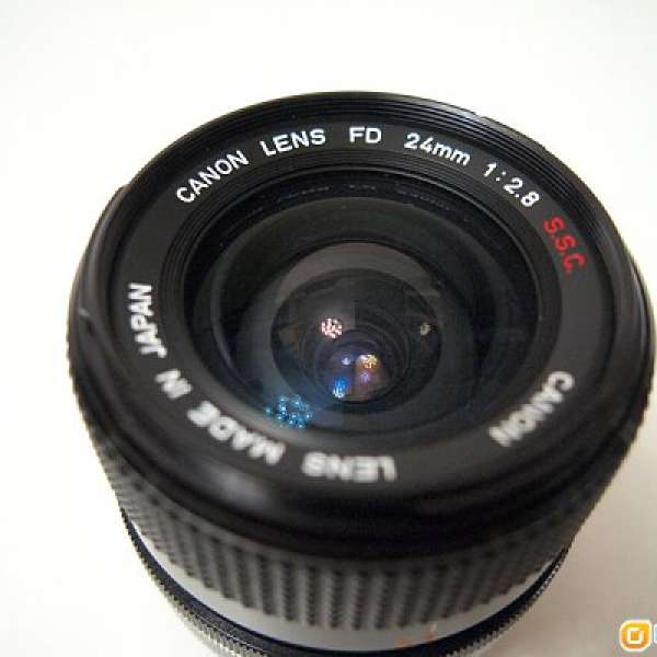 Canon FD 24mm f2.8 SSC