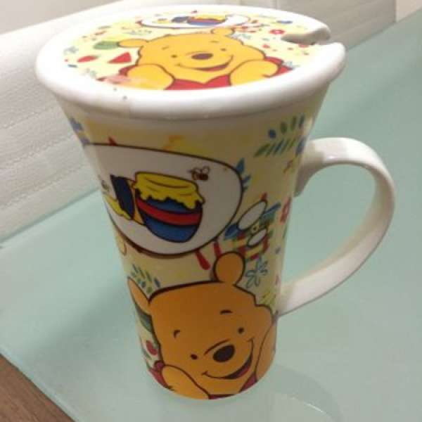 100% New 小熊維尼 Winnie the Pooh 杯連匙羹 Cup with Spoon