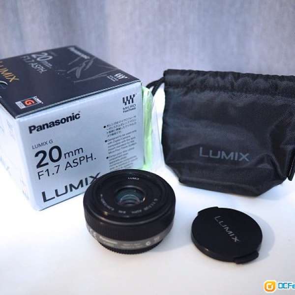 Panasonic 20mm F1.7