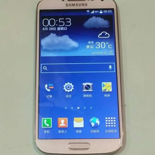 Samsung s4 I9508 white 16G 98%新淨行貨