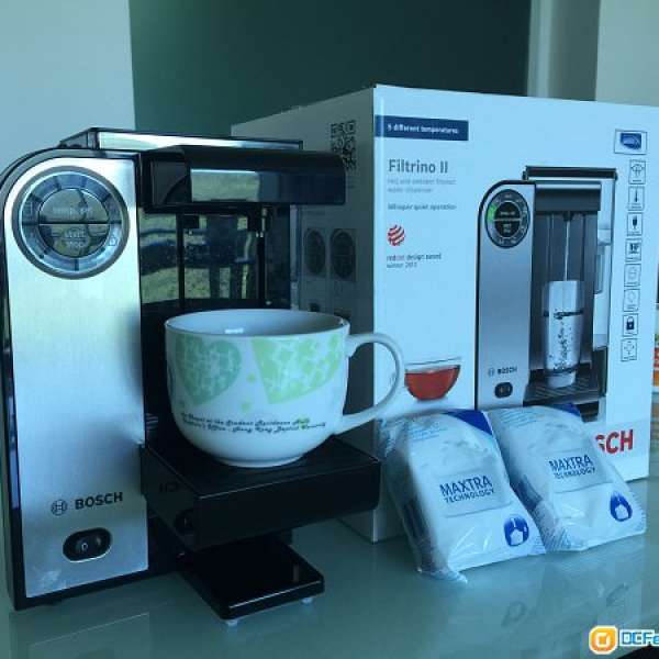 98% new Bosch THD2063GB Filtrino FastCup Hot water dispenser