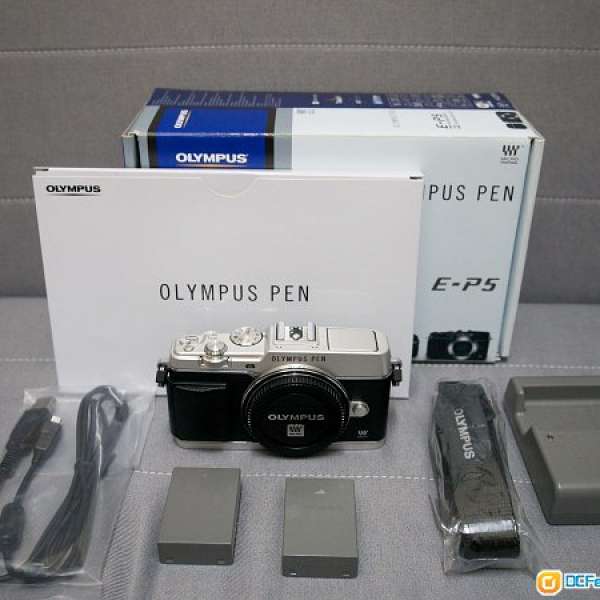 Olympus PEN E-P5 EP5 銀色 body 95% new