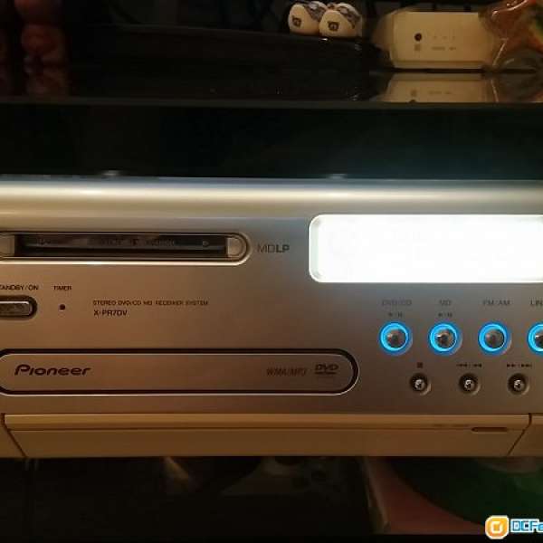pioneer X-PR7DV  DVD、CD、MD,收音機,四合一  Mini Hi Fi