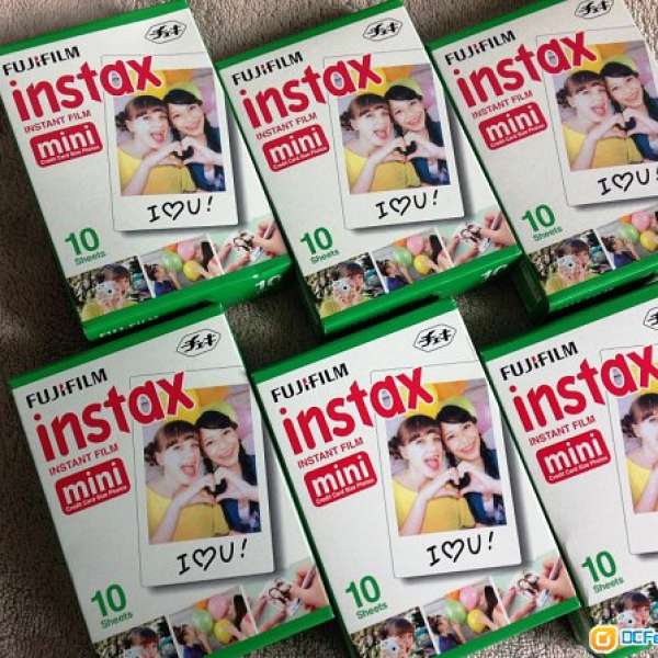 FujiFilm Instax mini 8 25 可用相紙 白框 6盒 2016/10 到期