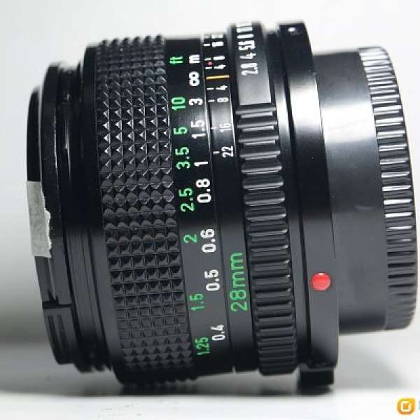 Canon nFD 28mm F2.8 97%新淨UP...