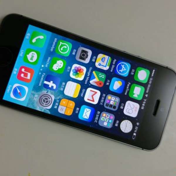 黑色iphone 5s 32G 99% new