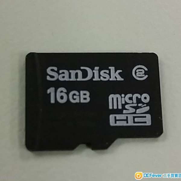 SanDisk 16GB Micro SD Card  郵寄,包本地平郵.