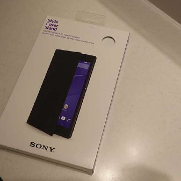 全新未開封 Sony Z3 Tablet Compact 原廠機套白色 Style Cover Stand