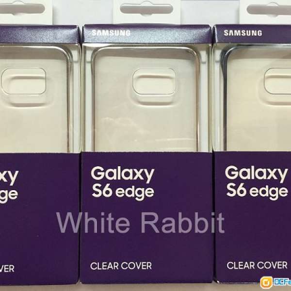 出讓 全新未拆 原裝 Samsung Galaxy S6 edge Clear Cover 保護殼 / 套