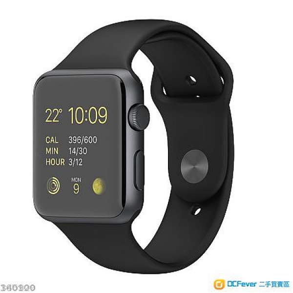 全新Apple watch 42mm sports 黑 觀塘/ 粉嶺