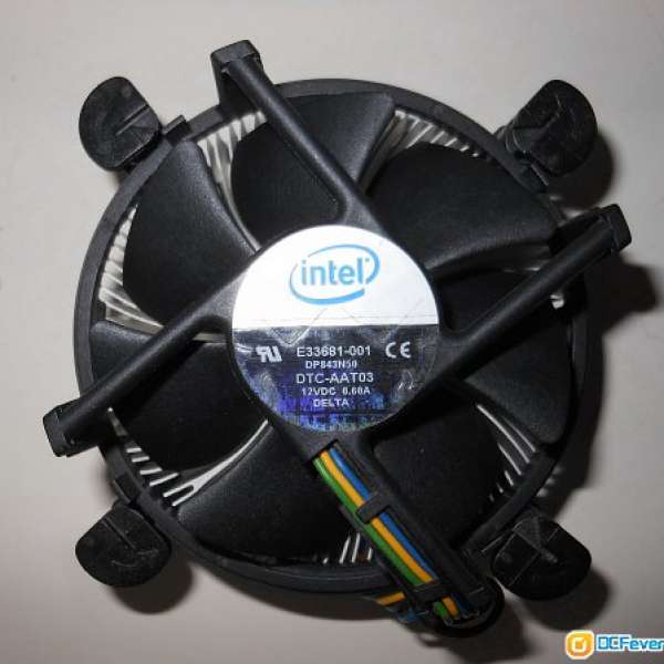 原裝 Intel LGA 775 CPU 散熱器1個!