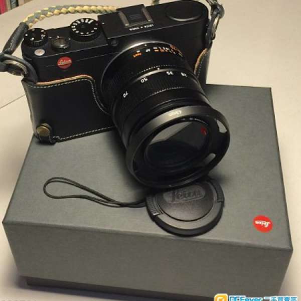 Leica X Vario 黑色連多樣配件