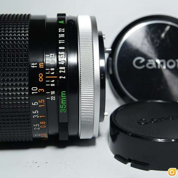 Canon SSC FD 35mm F2 MKII...