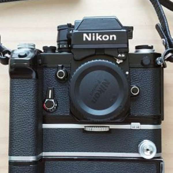 Nikon F2AS Black 黑機 + MD2 + MB1