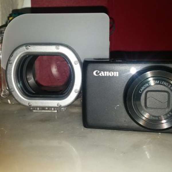 Canon s95 及CANON S95 原廠潛水盒 (& TOSHIBA FLASH AIR 8G WIFI SD)
