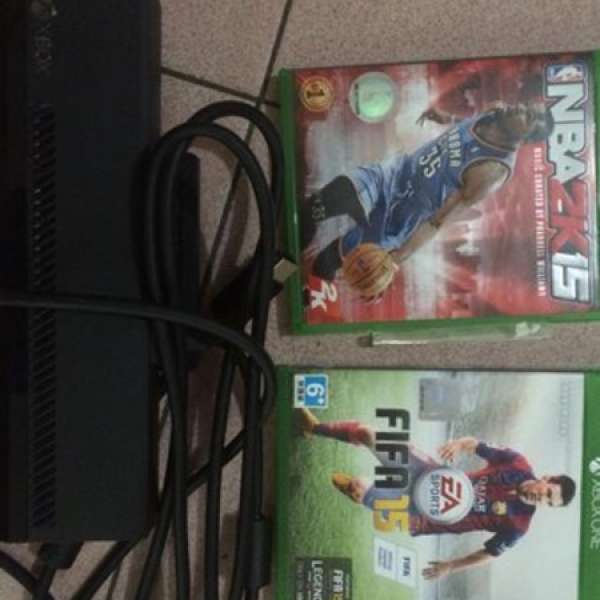 放Xbox one Kinect Sensor , NBA2K15,Fifa2015