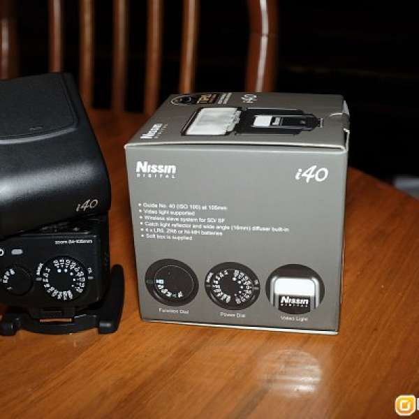 Nissin i40 for Fujifilm