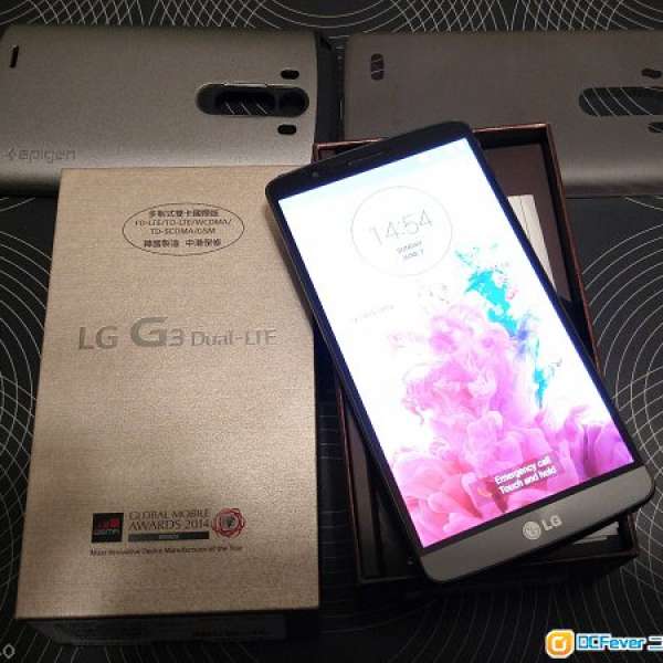 LG G3 D858HK Dual-LTE 32GB 灰色 雙卡版 香港行貨
