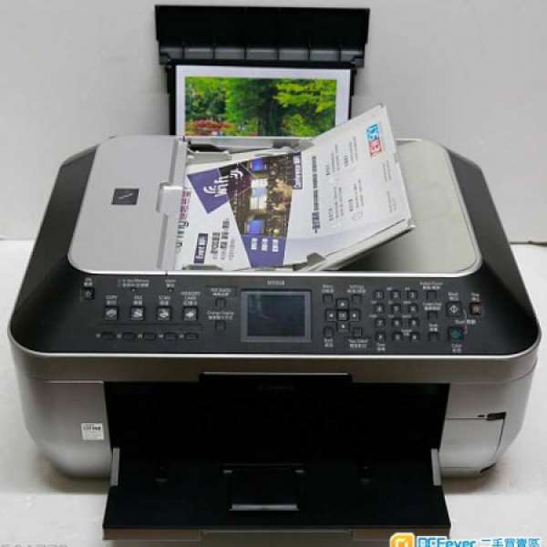 無花5色墨盒Canon MX 868 Fax Scan printer<經router用WIFI>