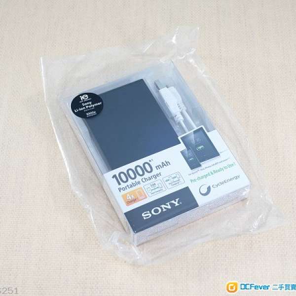 全新 Sony CP-F10L 10000mAh USB 電池行貨