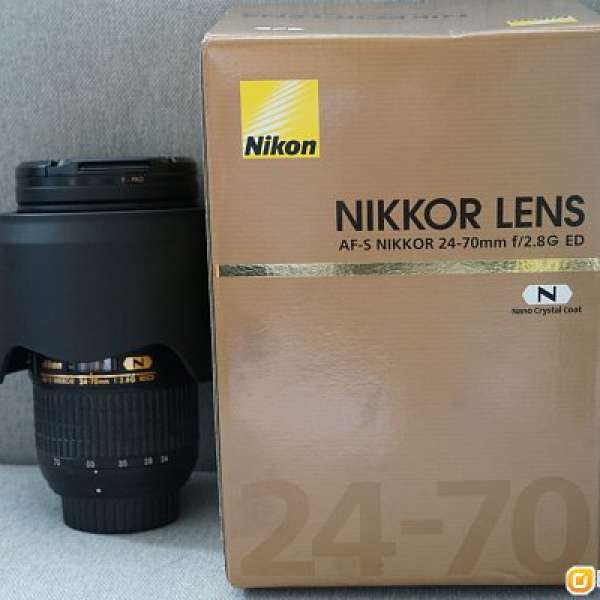 NIKON AF-S 24-70mm f/2.8G ED 90%新
