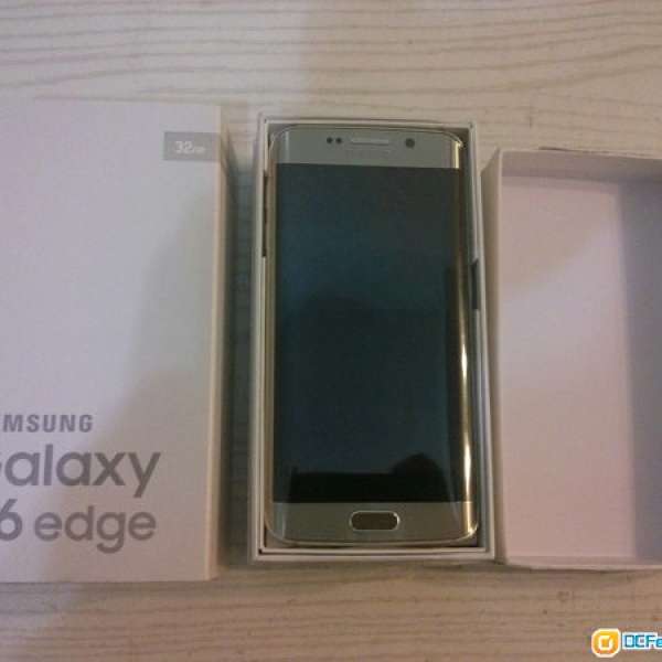 全新 Samsung Galaxy S6 Edge 行貨32GB金色