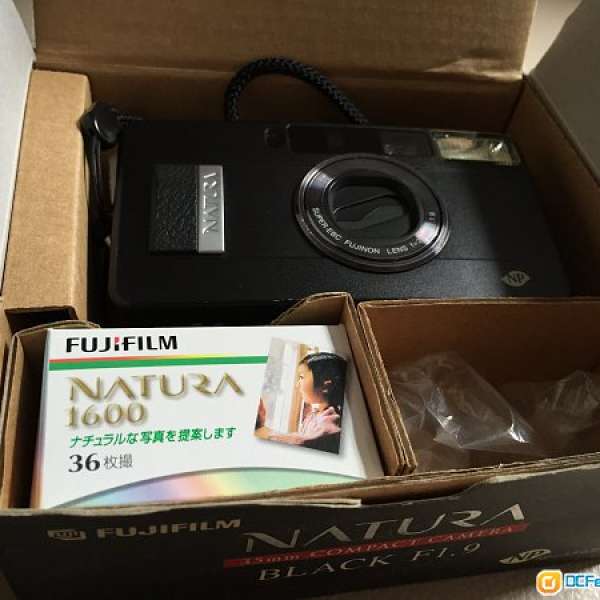 Fujifilm Natura Black F1.9 (月光機), 95% new, 100% 操作正常, 全套齊
