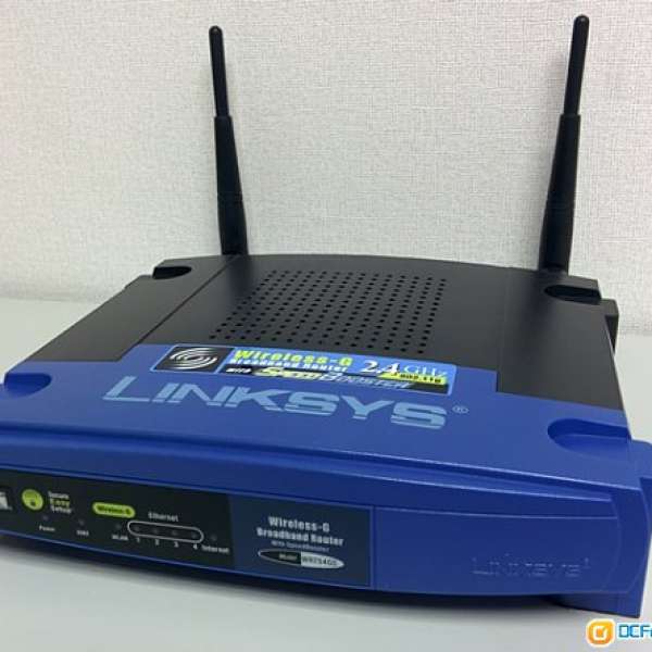 Linksys Wireless - G Broadband Router with speed booster 2.4GHz Model