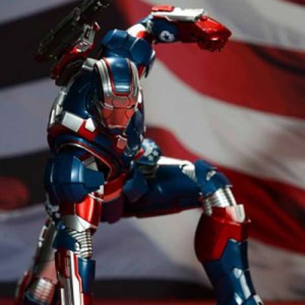 賣收藏Hot toys MMS 195 iron patriot IM3IP 愛國者