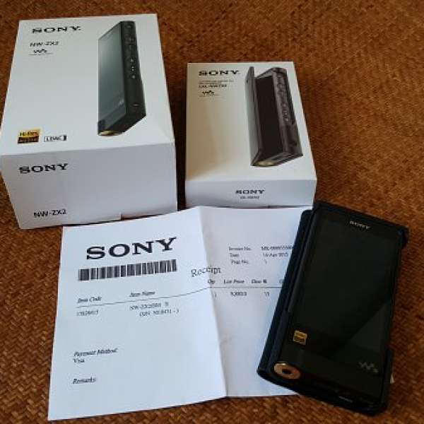 97% new Sony NW-ZX2