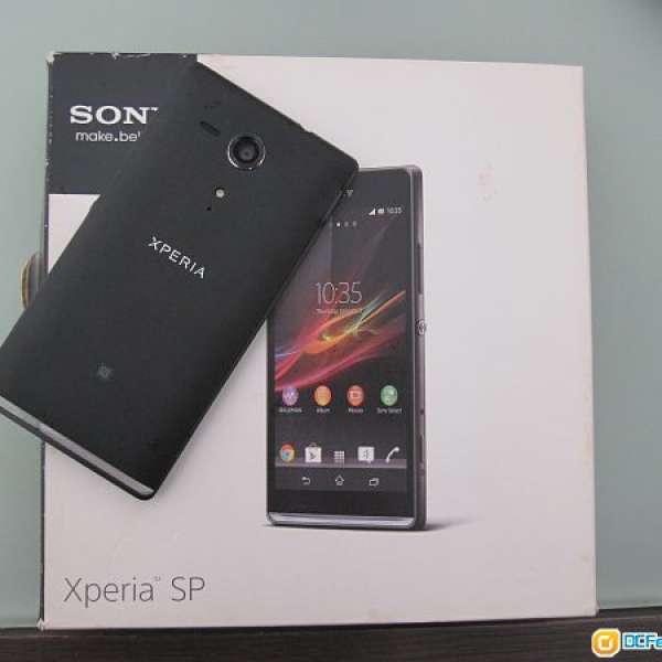 Sony Xperia SP LTE 黑色行貨95%新 4邊冇花 冇崩