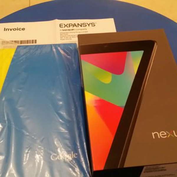 99% 新 Nexus 7 有保養 16gb 剛從Expansys購入，送原廠袋。