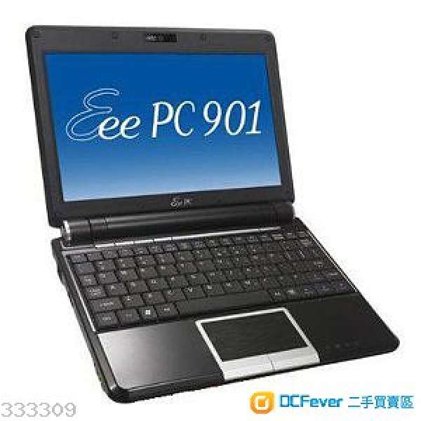 90% 新 Asus Eee PC 901 香港行貨 少用 新淨 連 火牛 電源線 機套