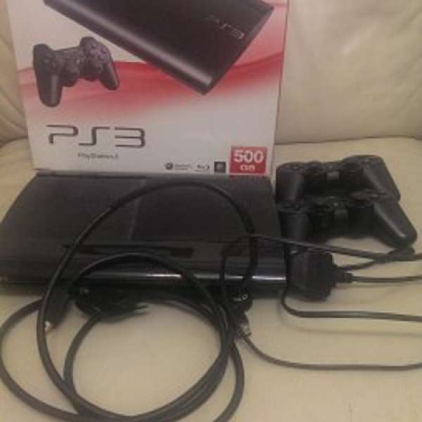 PS3 500GB superslim 連兩手制