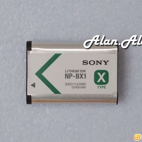 SONY 原廠 NP-BX1 電池 (RX100, HX60V, HX400V 等合用)