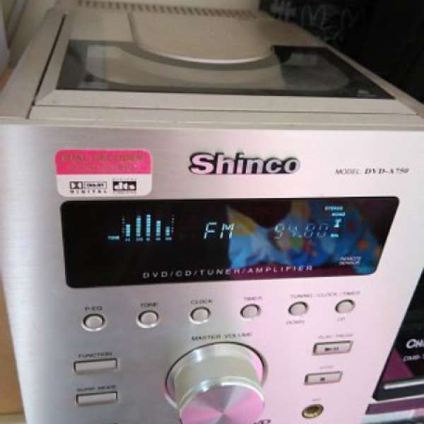 Shinco 新科DVD-A750家庭影院 (主機及搖控)