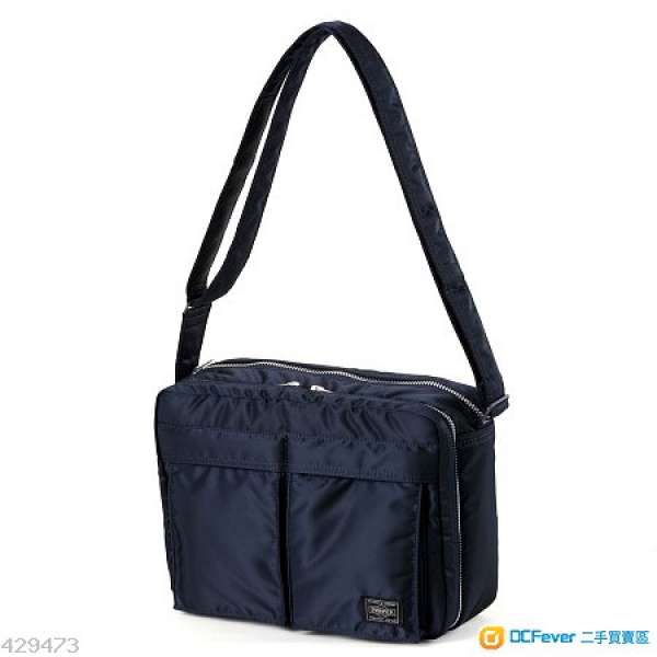 日本 Head Porter TANKER-STANDARD SHOULDER BAG (L)  深藍色斜揹袋 側揹袋