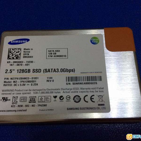 Samsung 128GB SSD(7mm)