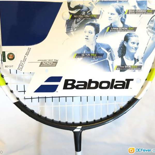 Babolat F2G Lite_100% Graphite_84 gram_18 to 27 lbs_98% new