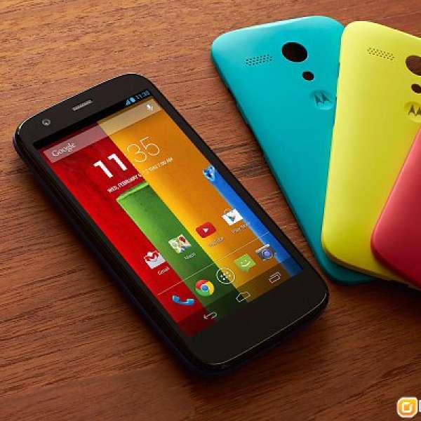 全新 Moto G 雙卡雙待 , 送全新原裝套 原裝mon貼 csl單