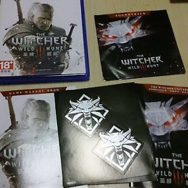 出售 ps4 巫師3 witcher3 中文版