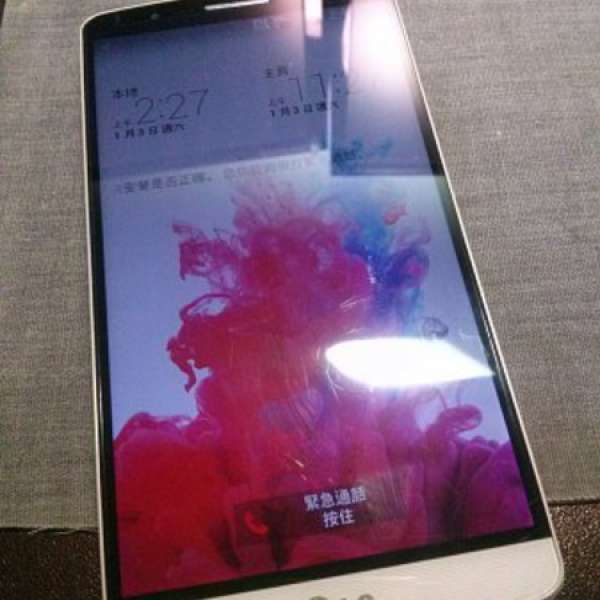 【LG旗艦機 機王】97%新淨 韓國 LG G3 F400S『S版』F400K Android 4.4 32GB 3GB RAM...