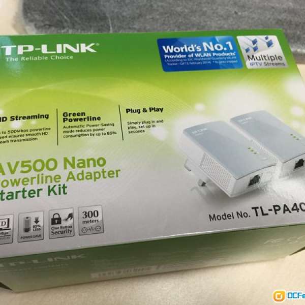 100% work 99% mew TP-LINK AV500 Nano powerline adapter