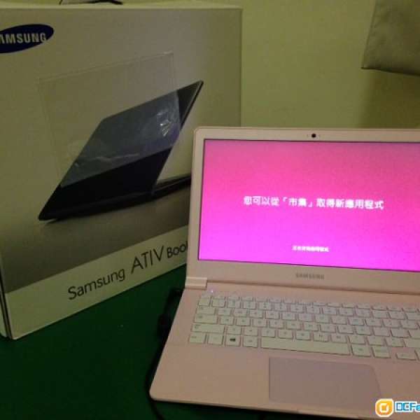 平放90％新Samsung ATIV粉紅色