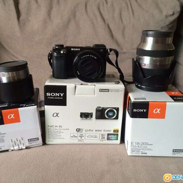 Sony Nex6 with 16-50 Kit Black