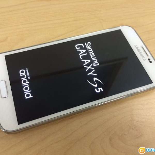 99%NEW 白色行貨Samsung GALAXY S5