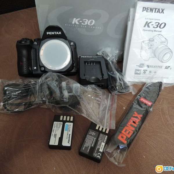 Pentax K30 body 98%new full package