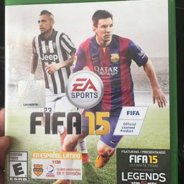 xbox one game: fifa15 + cod:ghost