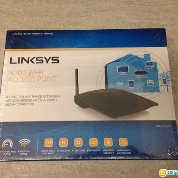 Linksys Wi-Fi AP + Cisco 16/8 port hubs